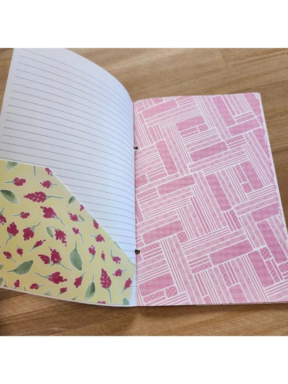 Junk Journal Booklet Blank Handmade 28 pgs Pink Theme